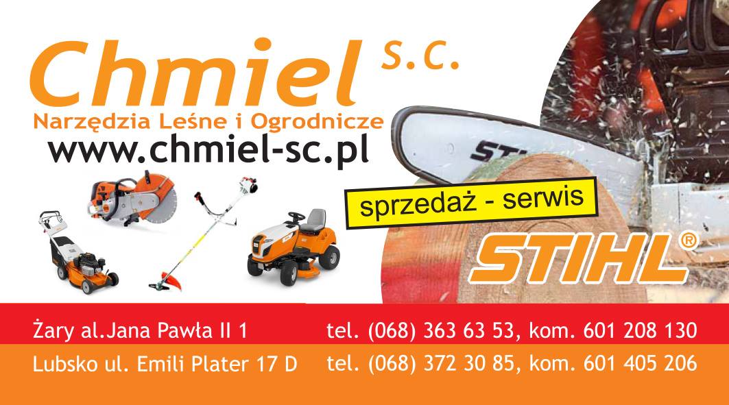 Narzędzia Leśne i Ogrodnicze Sprzedaż i Serwis CHMIEL